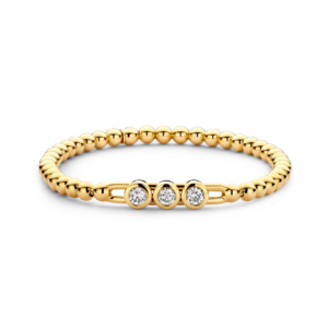 Move bracelet-Yellow gold with white diamonds